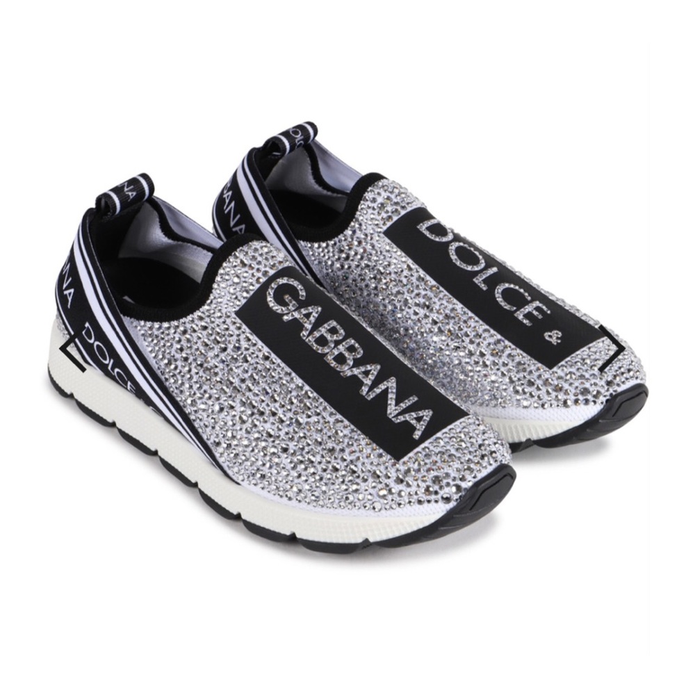Dolce & Gabbana Crystal Sneakers